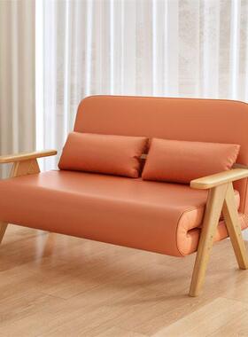 实木床折叠折叠NOG沙发两用多发功能阳台单人小户型客沙厅可双人