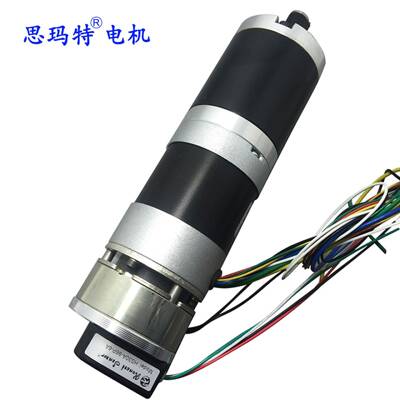 有刷或无直流电机厂家1677刷2流v24v36v48v220v直齿轮箱减速马达
