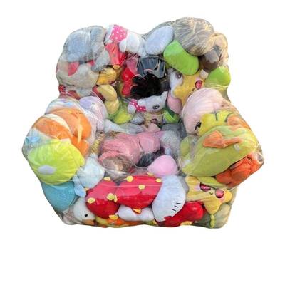 娃娃充气户外沙PBR发透明椅子舒摄适单柔软影人收纳道红具网玩偶