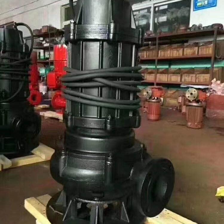 堵潜水排污泵铸铁不搅锈切割匀无塞污水泵钢船用440V污LTT水处理