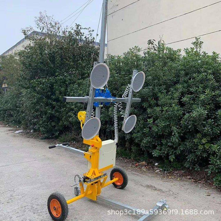 装修玻璃搬运SDSS手力推车大璃型玻璃搬运设备省简易款玻吸搬盘运