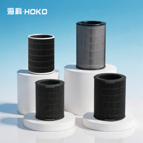 适配美的空气净化器滤芯KJ400G/500G-E33/E31/Z1/F11滤网FC-50A1