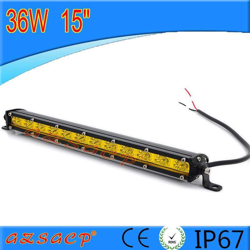 汽车越野车LED前杠中网车顶灯改装黄光雾灯小单排超薄36W长条灯,纺织面料/辅料/配套,纺织机械配件,淘宝优惠券,粉丝福利购,淘宝优惠卷