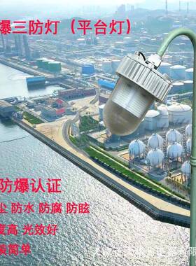 防爆三防灯防爆平台灯冷库灯油库灯粉尘防爆灯LED防爆灯100W50W