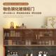 实餐边2985柜厅柜子靠墙一体储物柜木置物柜2客05年新款 推拉门茶