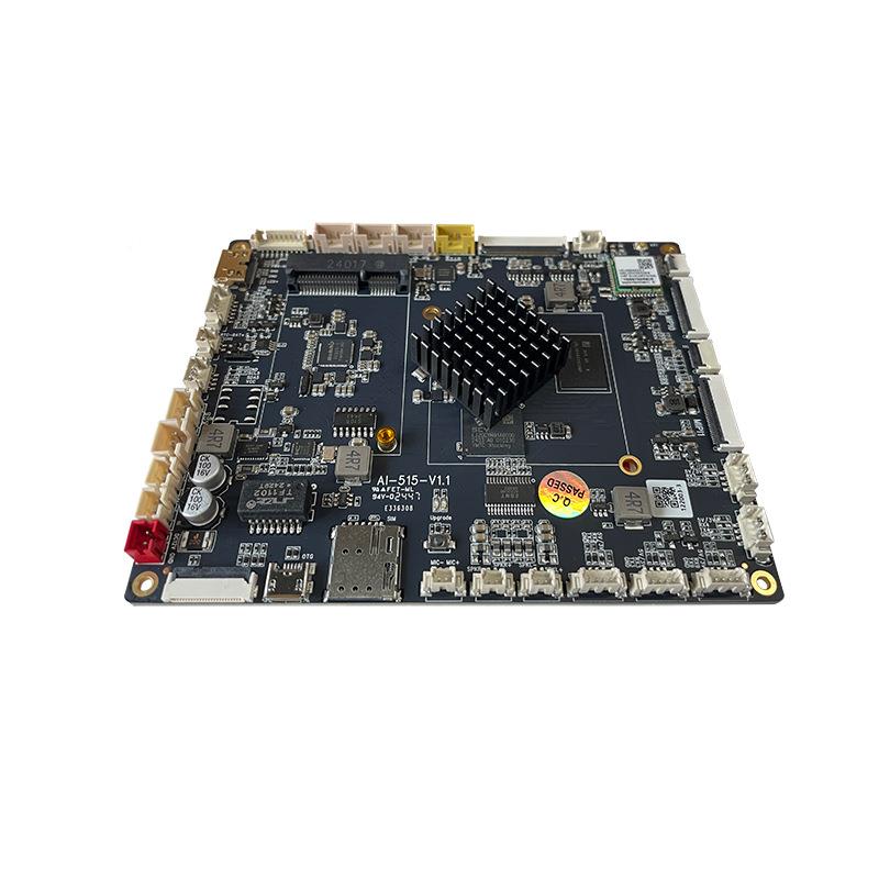 费音诺恒K3568人脸识别消主板食堂点66603R餐结算台机双屏异显主板