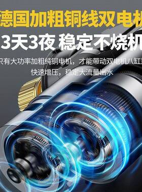 奥菲水泵家用充KCQ抽电式浇菜泵农用博园灌溉浇菜水机自吸泵浇菜