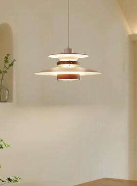 法式奶油AOX风ph卧5餐厅吊灯中简约饭厅餐桌灯宿日式民室古中山灯