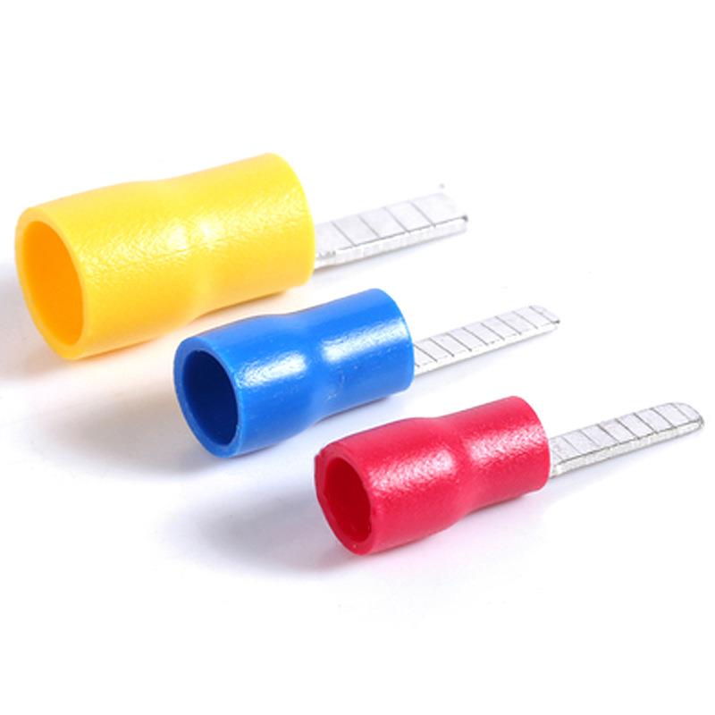 紫铜DBV/DN系片形列预B绝缘端头DBV1.25/2/.55片型冷YMX压接线端