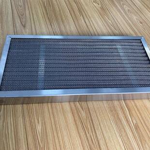 过金滤属板过器不锈钢油雾过滤网板式多层空74478波浪铝网初效气