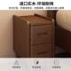木床头柜书架储物一HUS体新实款 卧家用层床边简约室小型房间双收