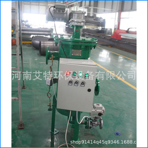 不锈钢网式自动管道过滤器  循环水水泵前置 在线过滤
