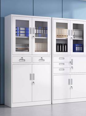 铁更皮柜办公文件柜DZZ资料柜衣档案柜皮柜卷柜矮柜带锁储物铁柜