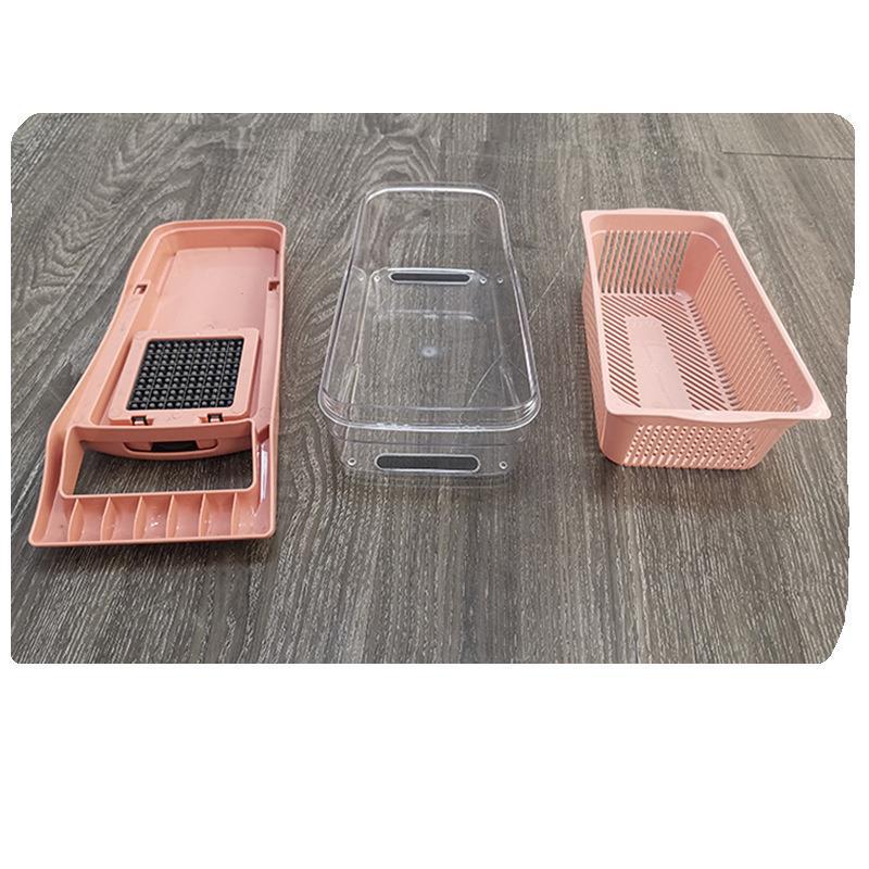 厨房用品注塑模具多功能切菜器切丝器塑料模具塑胶模具