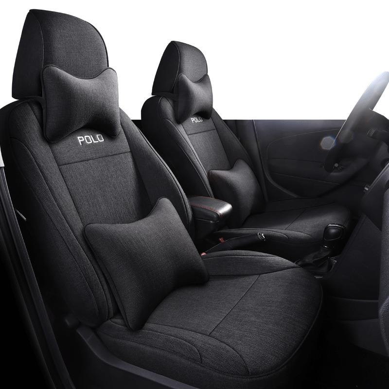 大众POO亚麻围一TVP车一版汽车坐垫四季包专车全专用L车内饰座椅
