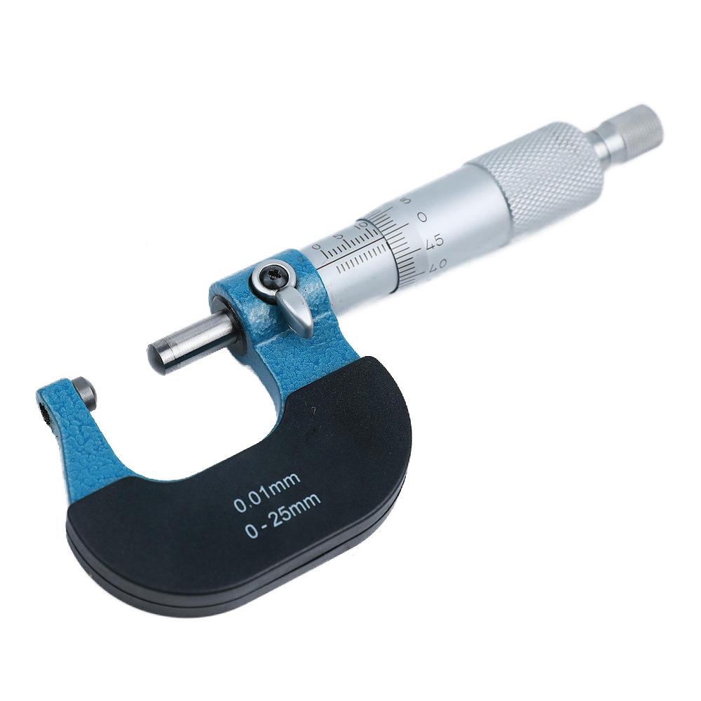 高精BLA度球千分尺0型-25mm外径厚千分尺双球头机械分壁千尺测微