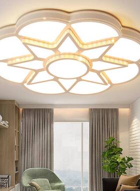 大厅新2025年款花型客灯会议室大50443气简约现代家用l灯ed吸顶灯