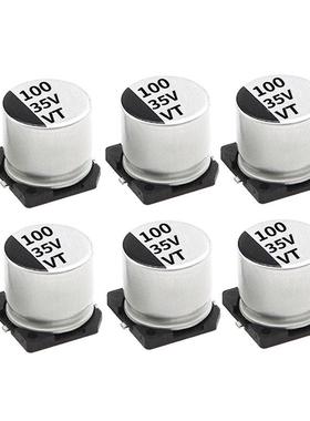100UF/35V贴片电电容35V6100UF..3x54解驱动开关电源电GBZ容器