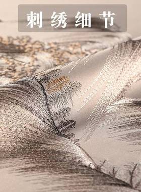 客厅茶几盖布新中高档床头柜盖巾电视柜装垫HAM布式中国饰防风尘