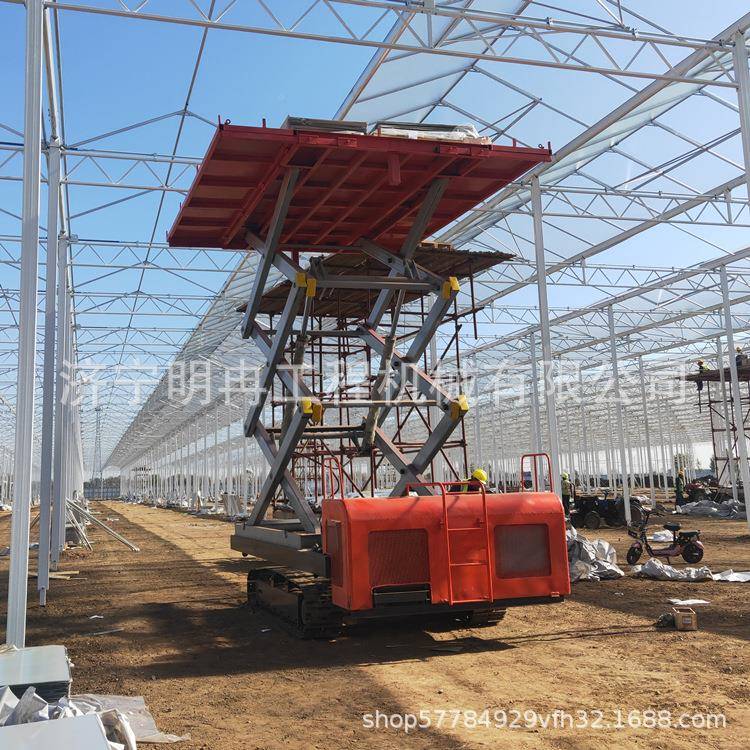 带式登高作KSR业升平降台室降内履室外通用升机温室大棚厂房举高