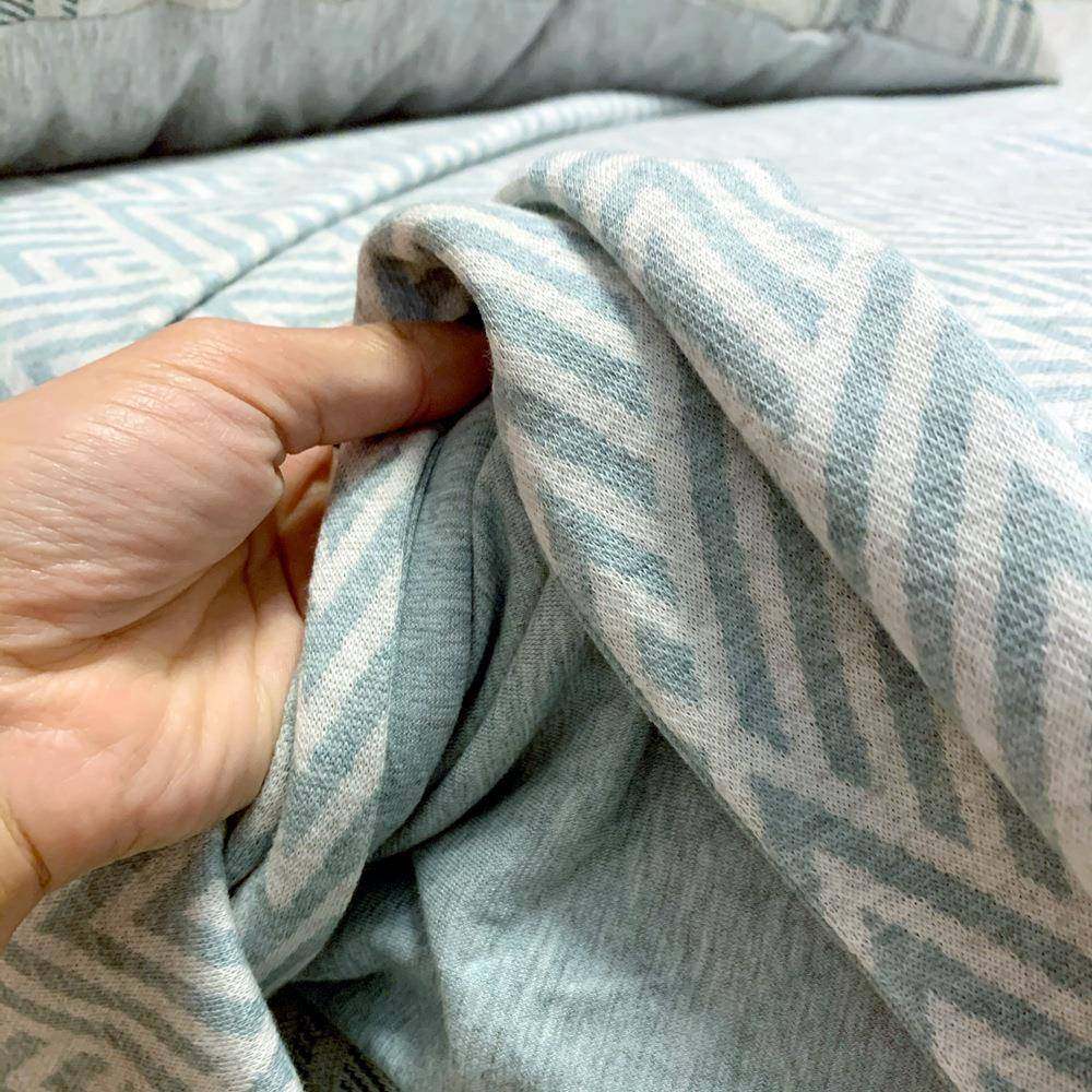 A类日式床品_10天针XKB竺织棉四件棉套亲肤柔软纯棉床笠单双人床0