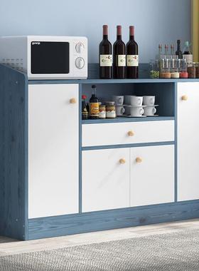 餐边炉柜酒柜柜碗现代简约家用FXU物厨房灶台茶水柜客厅靠墙微波