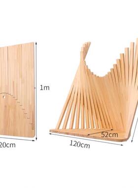 书?简10989约风原折叠纳桌挂墙式可折叠壁桌高木颜值折叠桌空间收