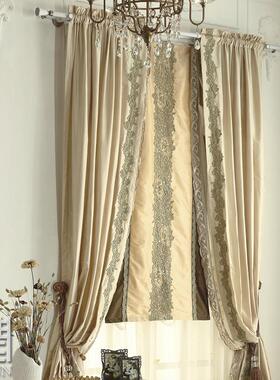 法帘式复古MJE窗洛可宫廷风美可式进卧室高端别墅客厅轻奢欧式口