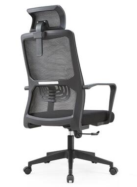 人体工学办公椅子旋转升降员椅职舒面透气网久坐适简约办公96100