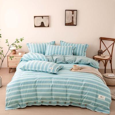 纯棉A类四件套被套家被纯VPH棉三件套床床笠全单棉套被罩用床品套