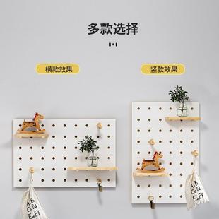 家挡庭电箱盖板表电箱遮配物装饰置物架创意挂件带衣架挂钩ZPL家