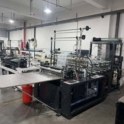 全自动高速平冷制切袋AAR机袋口袋制袋机包装生产设备双线四线制