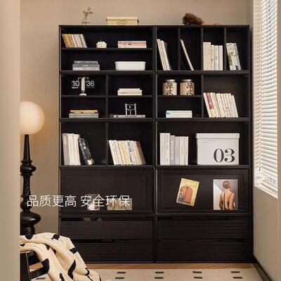 橡胶7162木实格木组电视柜自由组子柜家用客厅餐合边柜储合物落地