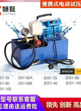 电动试压泵打压水泵SY34913地暖D运水管道PPR测漏仪型便携式模具