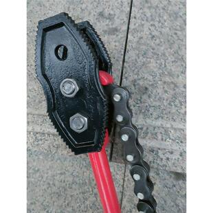 虎工重型链条钳管钳子条链子条扳手管66263扳手大力钳链管钳省力