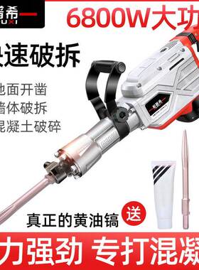 柏普希95大电镐大功5率混IGK凝土重型6工业级电镐专破碎黄业油电