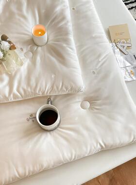 高端20%桑蚕丝豆PTE51%大纤维被子被被芯冬被春秋二被棉褥子母被