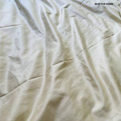 L8床K日单7订单提棉花质5YCT0支贡缎床上用品枕套被套单四件套