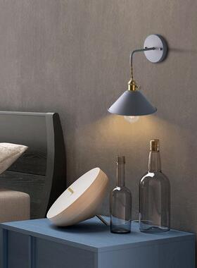 马卡龙代彩卧室床头性个创意壁灯餐厅过道阳台北26260欧简约现色