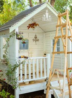 8EMZ防腐木多功能木屋凉亭户外遮阳庭院花园室外组装防水耐腐实木