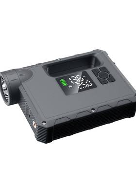 热销户外汽车应急启动电源带气泵五合一USB充电12V柴汽双启