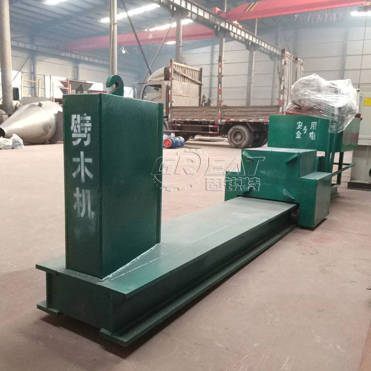 小型破木机液压式木墩劈瓣机劈树根机器肉墩菜墩破开机