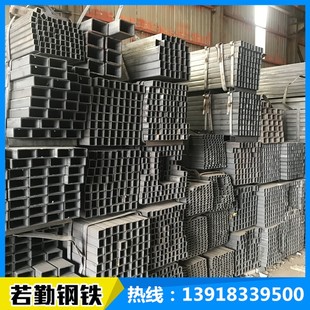 方管铁管4060 60100黑方管钢材7070方矩管低合金Q235方钢管