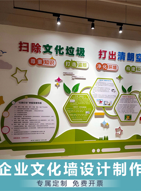 定制公司简介员工激励标语办公室墙面装饰励志墙贴企业文化背景墙