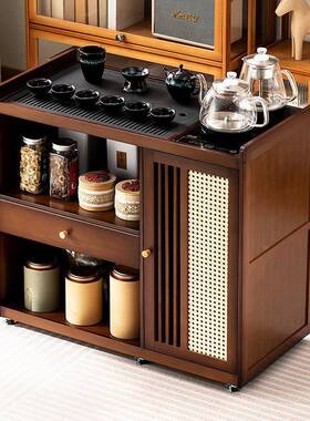 茶移动一茶桌茶台小茶体车客ILJ厅家用泡几茶具套装全自动烧水壶