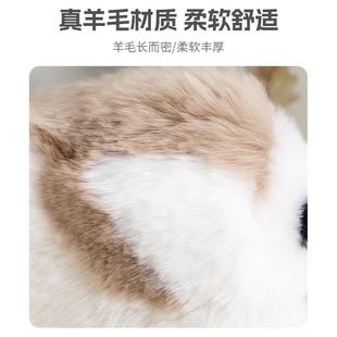 用羊毛垫抱坐枕沙发垫护腰靠垫可背影靠羊毛抱枕枕沙发爱家抱枕