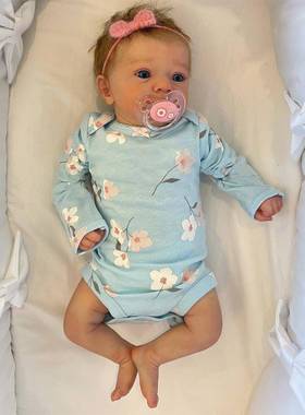 19英寸真婴儿仿VCA洋娃娃货源Felicia重生r娃娃Rebondoll