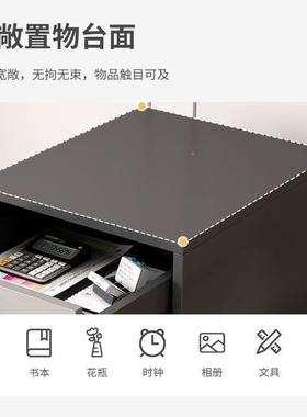 床头柜简代小户约型家用卧室床带FUX现小柜子简易收纳边床头置物