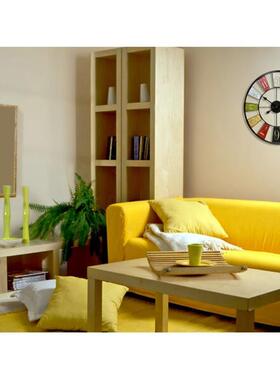 简复古钟铁客厅AS018293钟表家用时尚墙面立体艺挂产地约货源