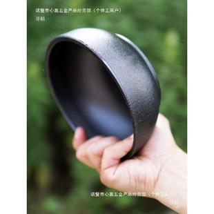 饭碗生铁碗铸铁饭碗仔饭铸铁碗木钵炭钵送礼铁铁煲韩式tfgsdsds日